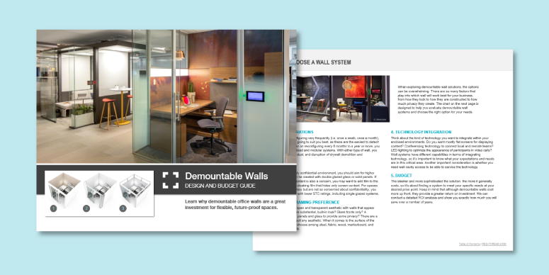 Demountable Walls Design and Budget Guide by Red Thread Demountable Walls Design and Budget Guide by Red Thread